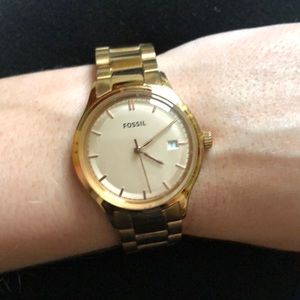 CLEARANCE Rose Gold Fossil Watch